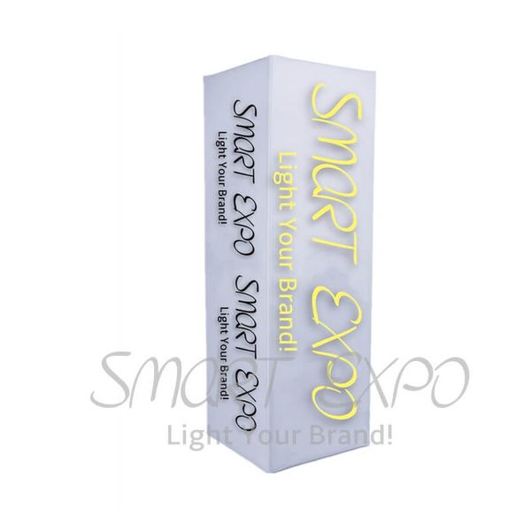 2020 Portable Trade Show Display Tower Square Pillar Banner With