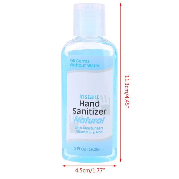 

10 bottles of hand sanitizer, 60ml / 30ml portable disposable gel hand sanitizer, sent by dhl, fedex, protect family health