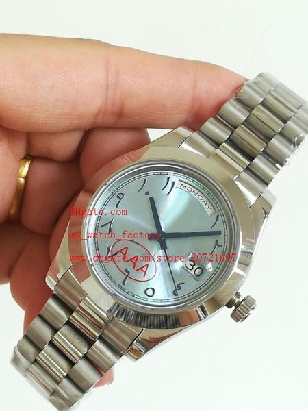 

luxury wristwatches new arrival 40mm 116300 asia 2813 movement automatic mens men's watch watches, Slivery;brown