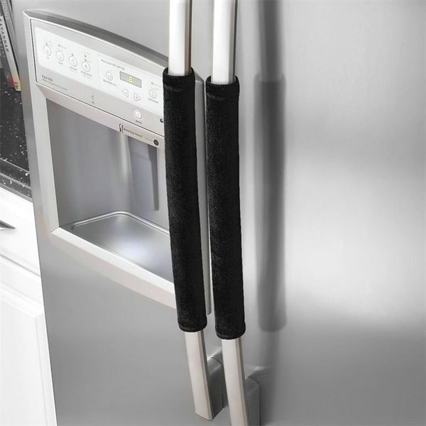 

1 pair refrigerator handle cover kitchen appliance refrigerator cover for fridge microwave oven kitchen 40(l)x12(w)cm