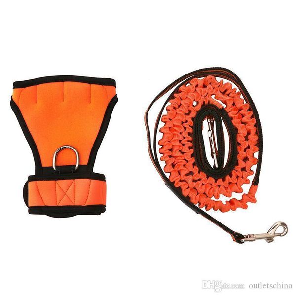 

designer pet dog accessories walking with dog traction gloves leash set waterproof material explosion-proof punch leash novelty pet supplies