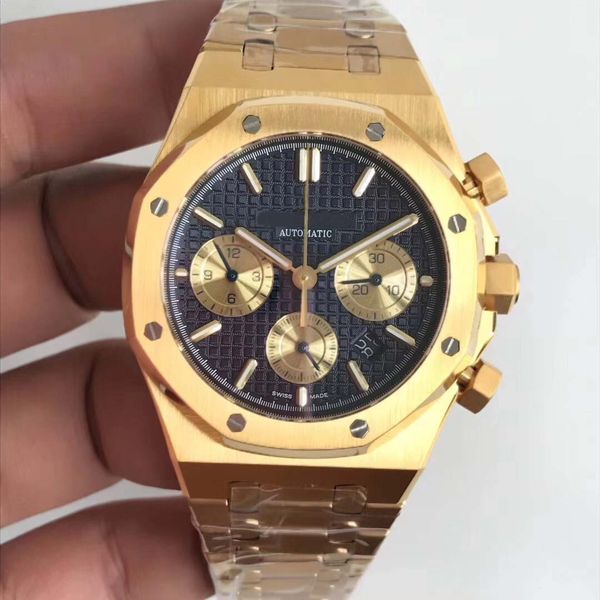 

3all dials working satch men watch luxury watches with calendar leather strap brand quartz wristwatch for men gift, Black