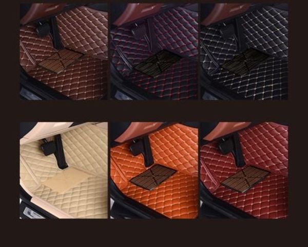 

for honda accord 2006-2017 leather car floor mats waterproof mat