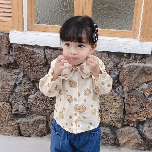 

no return no change return polka cardigan polka dot cardigan qy-9002 dot shirt, White;black