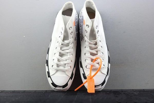 

2020 new chucks vulcanized off canvas star skateboarding shoes white chucks stripe off chuck 70 jogging converse 1970s shoes size:36-44