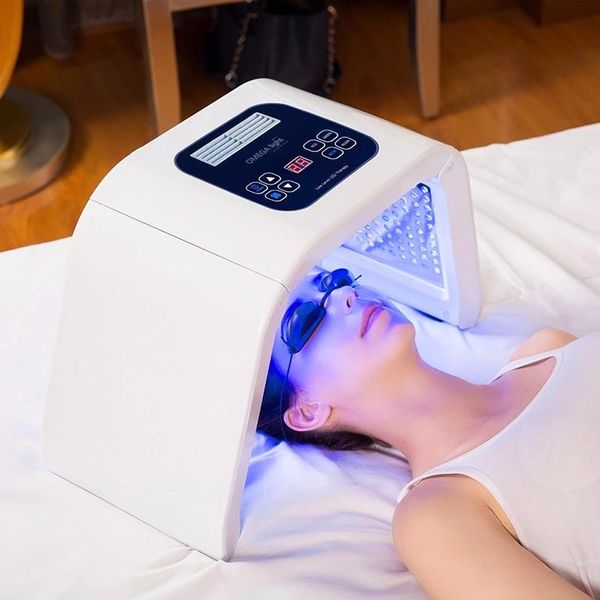 Gadget per la salute PDT LED 4 in 1 Photon terapia della luce elettrica massaggiatore per il viso macchina per la cura della pelle di bellezza del corpo