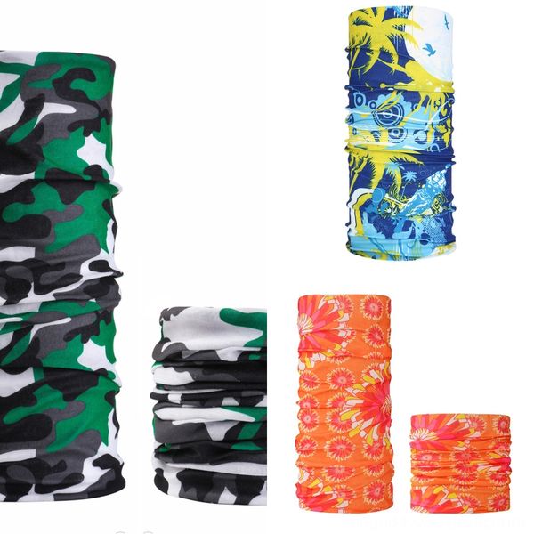 

qvsge silk scarf new bandanas mask scarves sunscreen summer ladies wrap mask outdoor riding breathable dustproof head face hair scarf neck, Black