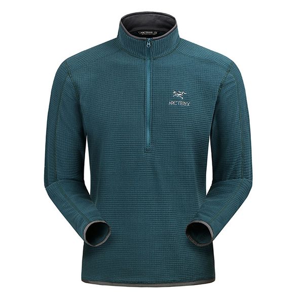 

Men de igner jacket active long leeve outdoor canada fleece warm ca ual male brand coat luxury winter embroidery zipper grid ve te