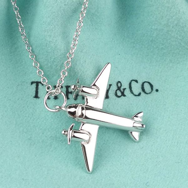 

2019 new luxury brand designer jewelry women necklace Tiffany925 necklace women Pink Sapphire Pendant Necklace and clavicle chain