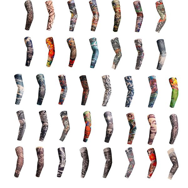 

outdoor tattoo sleeve nylon arm warmer sun protective mens women
