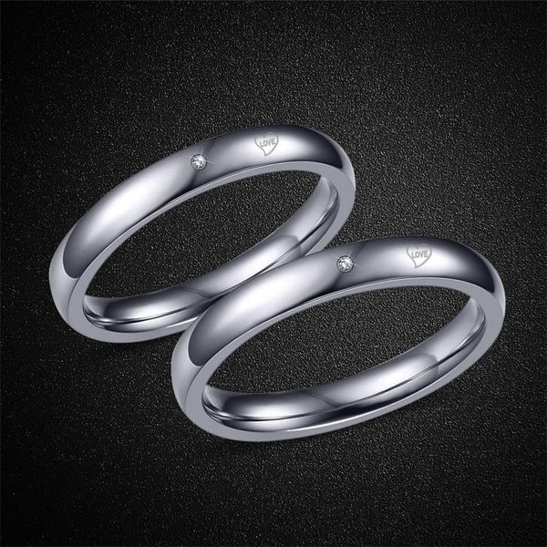 

ring male index finger ring simple student tail fading lettering version titanium steel rose gold couple female, Golden;silver