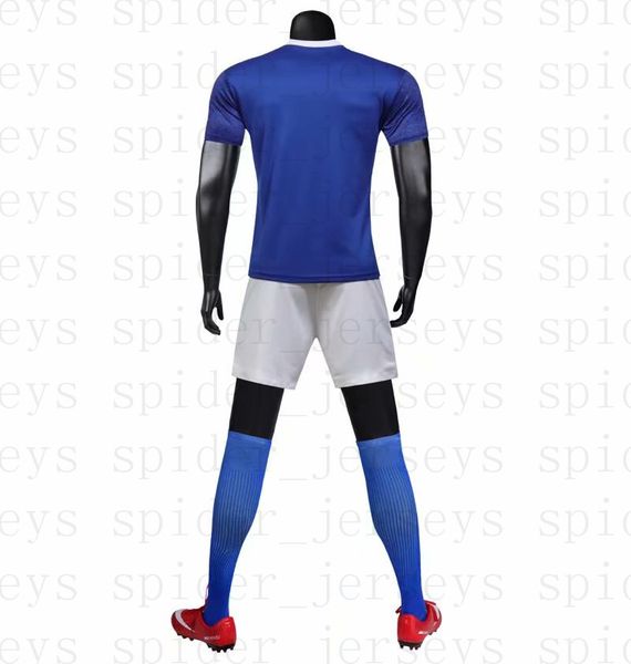 

2019 New Men's Sports Football uniform 2018 DIY Customized Putuan Training Suit Breathable Short Shirt 26295