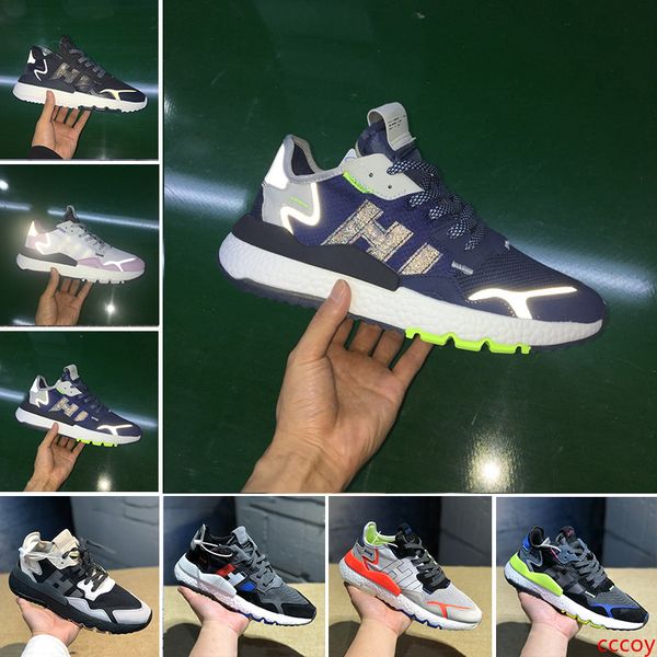 

новый конечный бегун 3m отражательных кроссовки для мужчин, женщин верхнего качества тройные черные белые дышащие мужских тренеры comfort сп