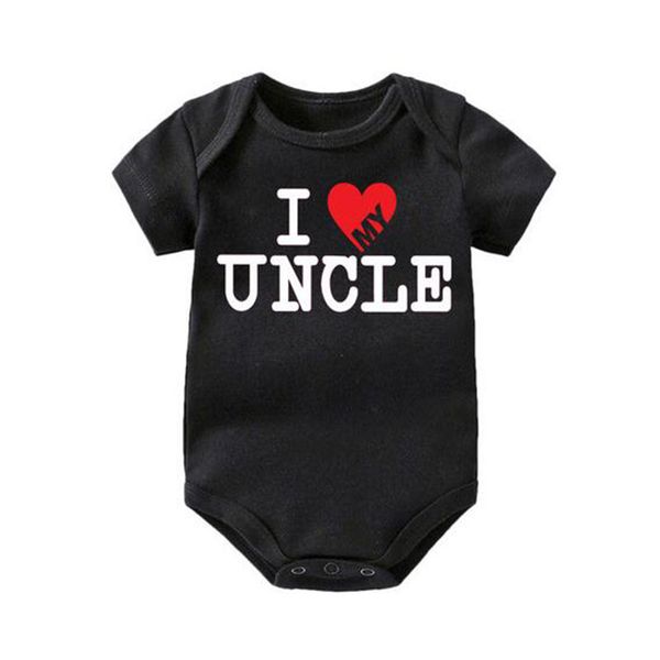 

cute funny i love my uncle child one piece child fun present infant baby babies romper christmas family toddler jumpsuit infant, Blue