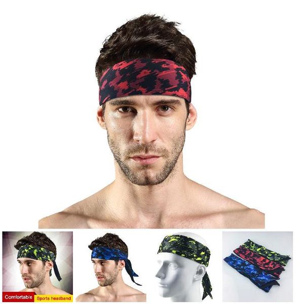 

new headband absorbent head sweat band sweatband for women men sport running yoga