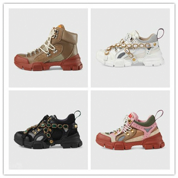 

fashion brand men women shoe designer sneakers casual shoes flashtrek ace shoes with crystal canvas shoes genuine leather a6e2#, Black