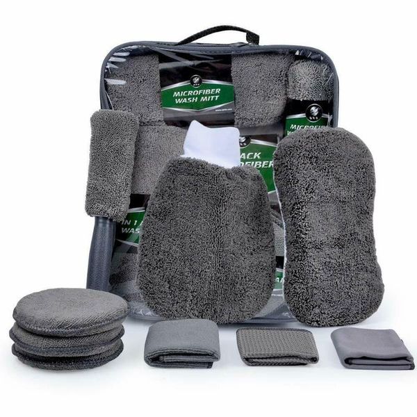 

microfiber car cleaning tools washing detailing practical automotive care