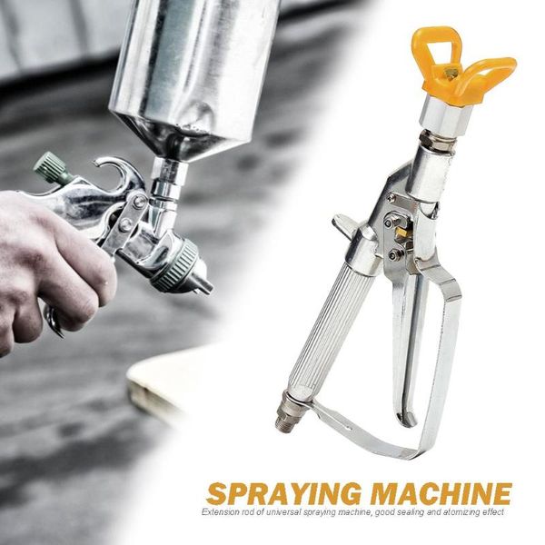 

3600psi universal spray gun tungsten steel spraying guide machine quick edge airless paint sprayer power accessories