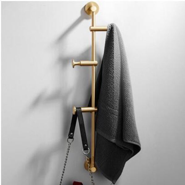 

bedroom furniture clothes hanger wall coat rack 60cm brass cloth hanger north european wall hook bedroom storage cloth holder ing