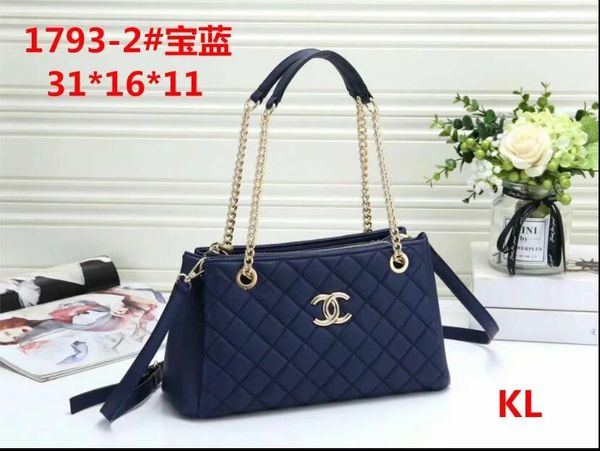 

new 2020 ladies classic new wild handbag wild handbag female leather classic simple messenger bag wallet backpack