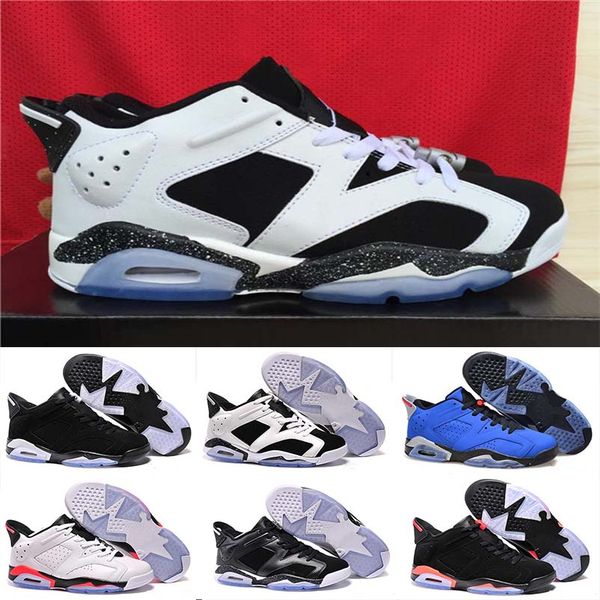 

2018 6s 6ss mens basketball shoes man unc black cat infrared sports blue maroon olympic alternate hare oreo angry sports sneakers