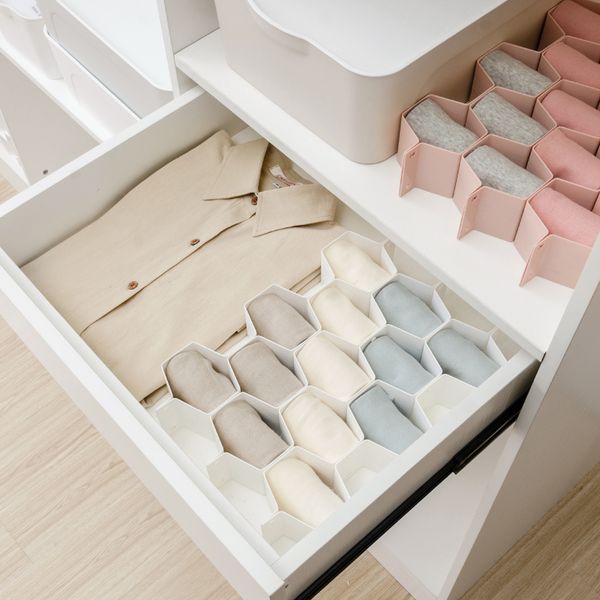 2019 Adjustable Drawer Honeycomb Clapboard Partition Divider Box