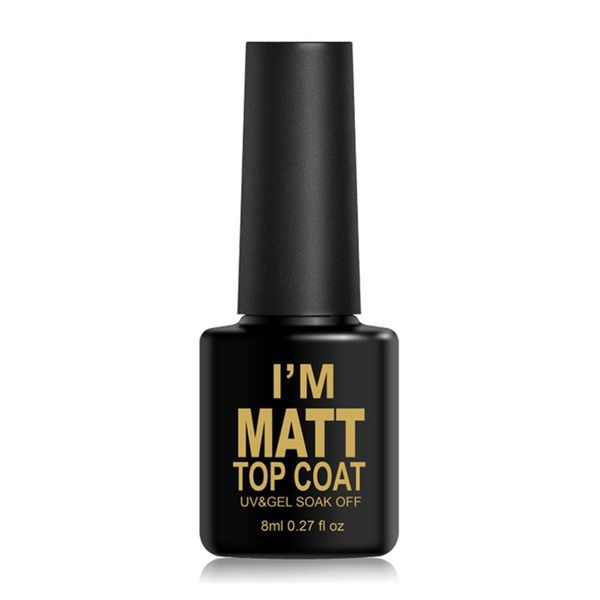 

2018 new dull polish magel nail polish surface 8ml macoat soak-off uv led transparent color nail art gel