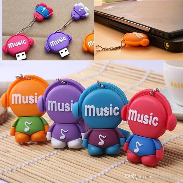 

music cartoon metal grenades pen drive 4g 8g 16gb 32gb 64gb cute usb flash drive u87