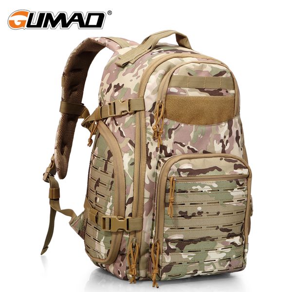 

outdoor 1000d laser cutting molle camo tactical backpack bag trekking rucksack army hunting camping hiking traveling