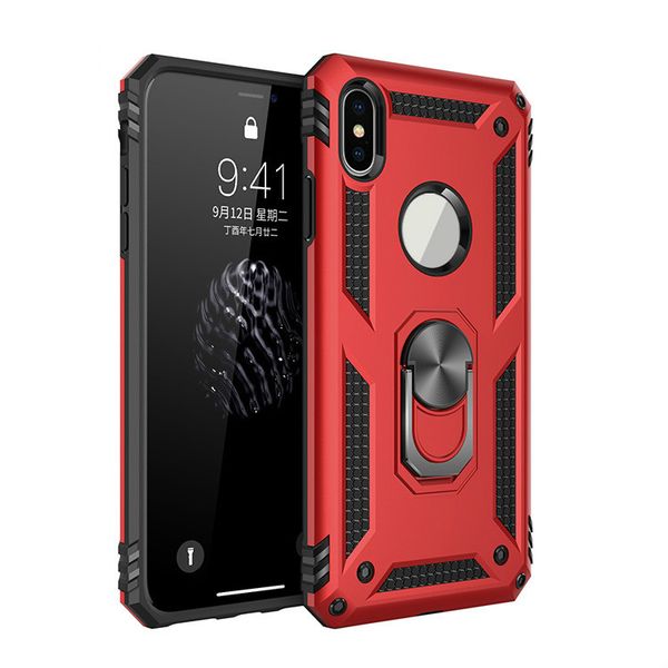 

2 in 1 tpu pc mobile phone case and accessories cell phone cover for iphone x case with finger ring