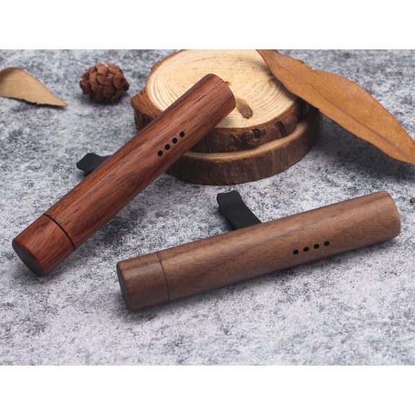 

car ornament stick outlet clip solid car perfume clip creative auto interior decoration gift wooden