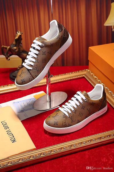 

21ss new luxury canvas shoes men anti slip casual shoes mens mid-men fashion sneakers comfortable men flats shoes size 39-45 madal, Black