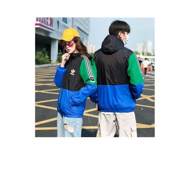 

пары новый мужчины женщины пальто ветровка дизайнер верхняя одежда luxury casual толстовка с капюшоном zip кардиган толстовка teens марка st, Black;brown