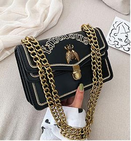 

designer bag female 2020 new niche crossbody bags fashion luxury shoulder bag small bee handbag wild