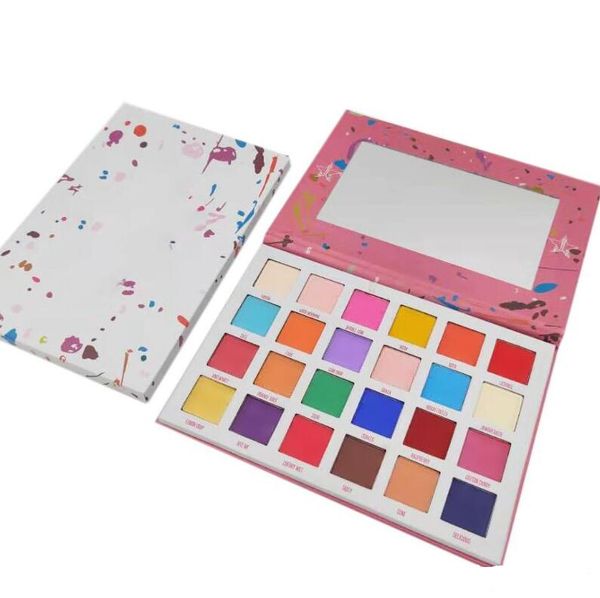 

2019 новый бренд макияжа палитры 24 цветов палитра теней пять звезд eye shadow палитры dhl бесплатная доставка