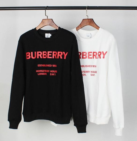 

2020 new mens womens sweatshirt hoodies stripe fashion long sleeve pullover casual blouse running wholesale b101586q, Black