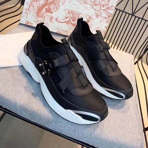 

luxury new style high-end women's fashion flat bottom sports casual shoes letter mark designer brand platform outdoor shoes sneakers, Black