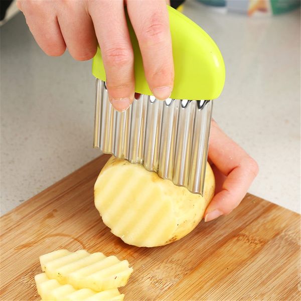 

french fries cutter stainless steel potato chips making peeler cut vegetable kitchen knives fruit tool knife accessories