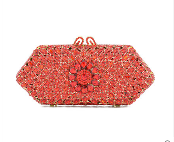 

xiyuan lady crystal diamond evening clutch bag rhinestones bridal wedding clutches purse diamond women party mini bag