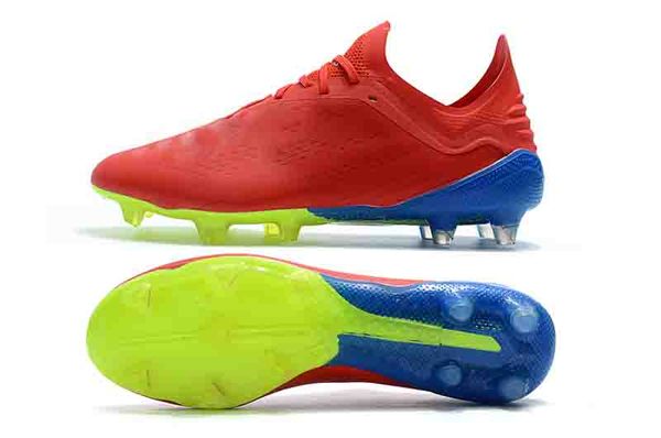 

2018 new style mens soccer shoes x 18.1 fg low ankle soccer cleats speedmesh x18.1 messi speed mesh outdoor football boots