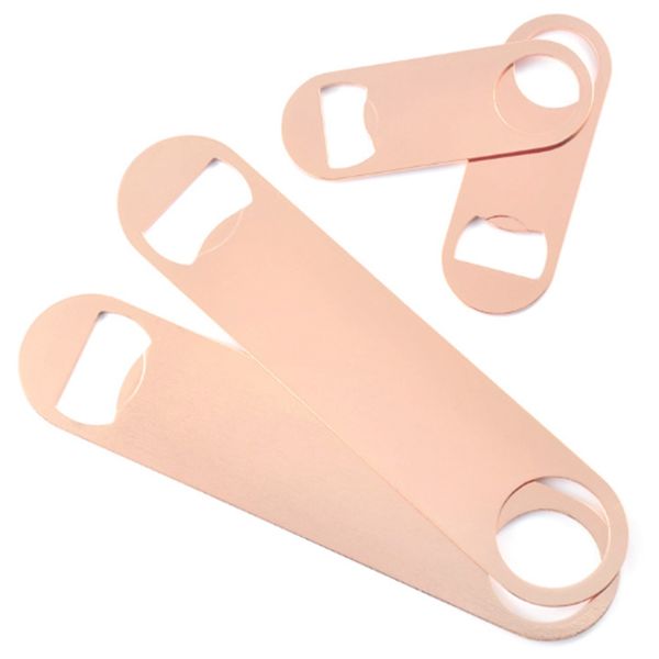 

abui-10pcs mini durable beer bottle opener stainless steel flat speed bottle cap opener remover bar blade kitchen home bar open