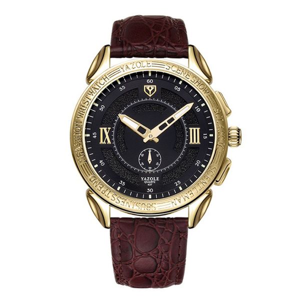 

10pcs/lot wristwatch men luxury alloy dial sport watch analog sport pu leather belt business quartz mens watches with box, Slivery;brown