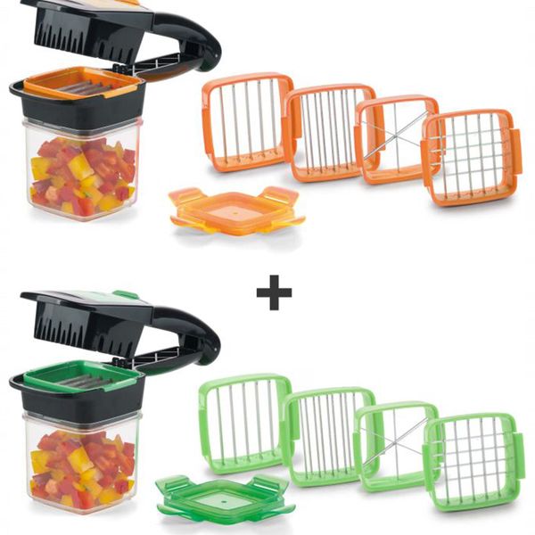 

4 blade nicer quick tainle teel vegetable dicer chopper multi functional kitchen onion vegetable cutter licer 5 in 1