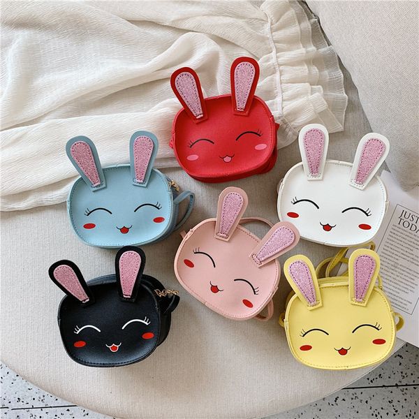 

2020 new style outing versatile cartoon small baby shoulder bag pu children purse childrenswear collocation trim package