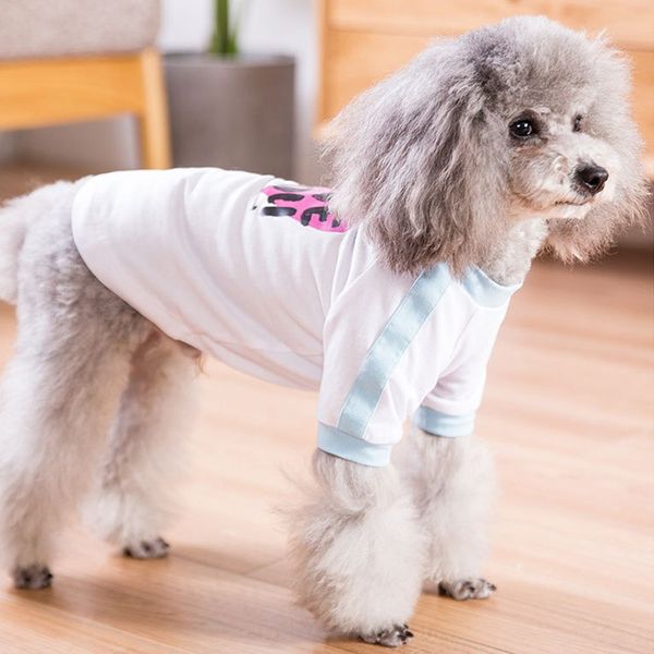 

pet весна лето собака рубашка хлопок мягкая собака жилет рубашка малый средний собаки с коротким рукавом футболка летняя одежда товары для д