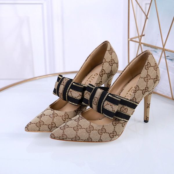 

бесплатная доставка 2020 весны и летом женщины на высоких каблуках мода дикой спецобуви мелких роты случайной ретро заостренный heels05 #, Black