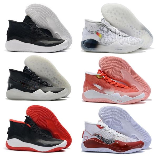 

kids women kd 12 wolf grey eybl warriors home university red the 90's kid kevin durant 12 men basketball shoes sneakers