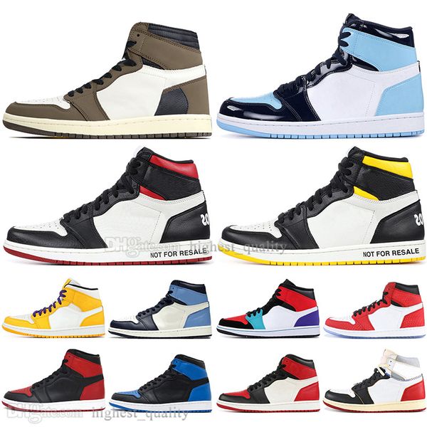 

ellers new 1 high og travis scotts cactus jack unc mens basketball shoes 1s 3 banned bred toe men sports designer sneakers outdoor