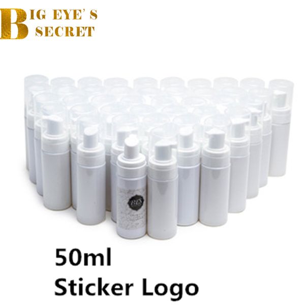 

bes 1 bottle 50ml eyelash foam cleanser shampoo for eyelashes extensions eye cleaning lashes extension lash detergent rose smell