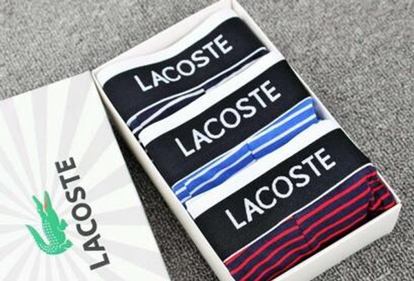 

lty2 mens underwear boxers cotton 5 color breathable letter shorts design cuecas tight waistband gary male underwears -2xl, Black;white